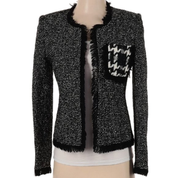 Quaint Jackets & Coats Quaint By Durlana Quantas Short Tweed Jacket